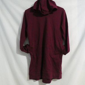 U2B, small, long hoodie with side pockets